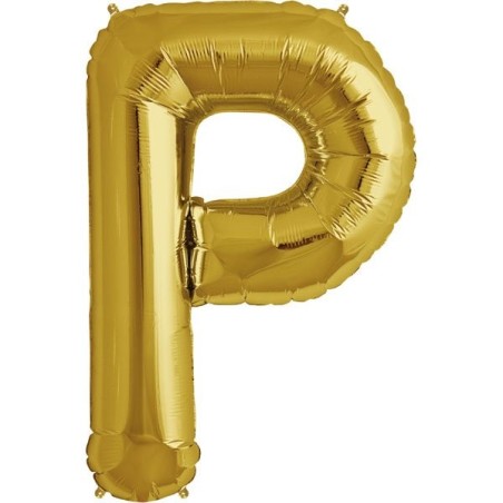 NorthStar 34 Inch Letter Balloon P Gold