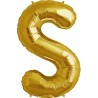 NorthStar 34 Inch Letter Balloon S Gold