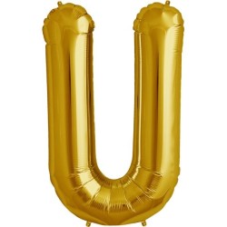 NorthStar 34 Inch Letter Balloon U Gold