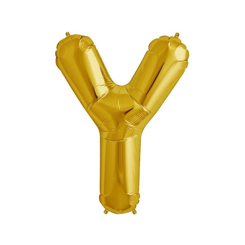 NorthStar 34 Inch Letter Balloon Y Gold