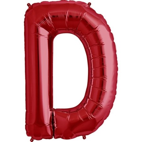 NorthStar 34 Inch Letter Balloon D Red