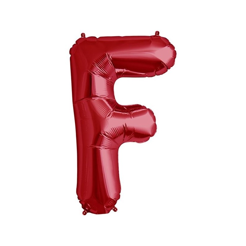 NorthStar 34 Inch Letter Balloon F Red