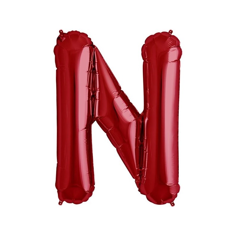 NorthStar 34 Inch Letter Balloon N Red