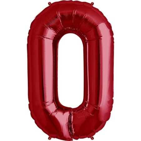 NorthStar 34 Inch Letter Balloon O Red