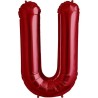 NorthStar 34 Inch Letter Balloon U Red