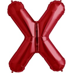 NorthStar 34 Inch Letter Balloon X Red