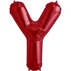 NorthStar 34 Inch Letter Balloon Y Red