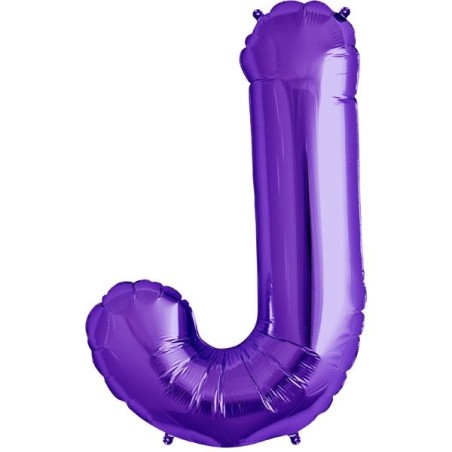 NorthStar 34 Inch Letter Balloon J Purple