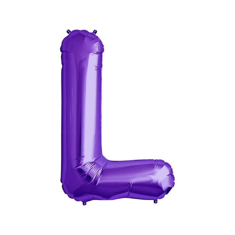 NorthStar 34 Inch Letter Balloon L Purple