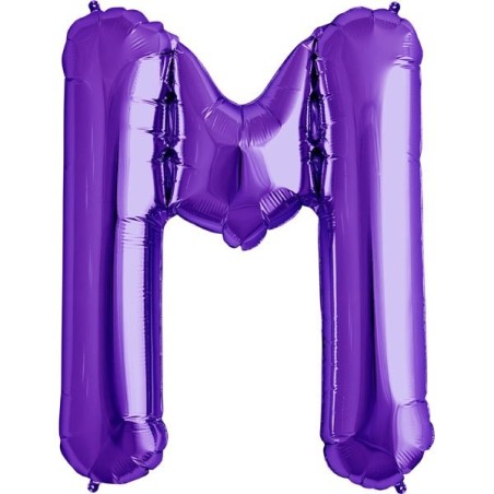 NorthStar 34 Inch Letter Balloon M Purple