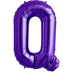 NorthStar 34 Inch Letter Balloon Q Purple