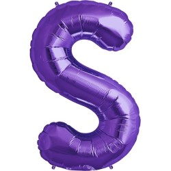 NorthStar 34 Inch Letter Balloon S Purple
