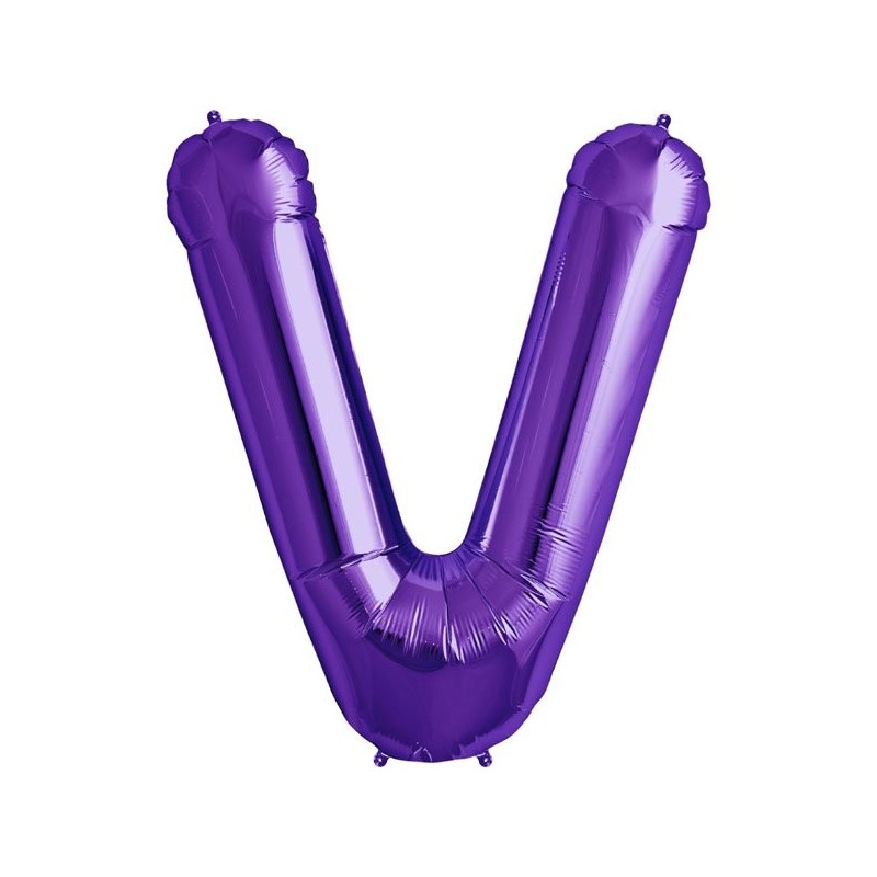 NorthStar 34 Inch Letter Balloon V Purple