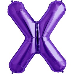 NorthStar 34 Inch Letter Balloon X Purple