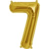 NorthStar 16 Inch Number Balloon 7 Gold