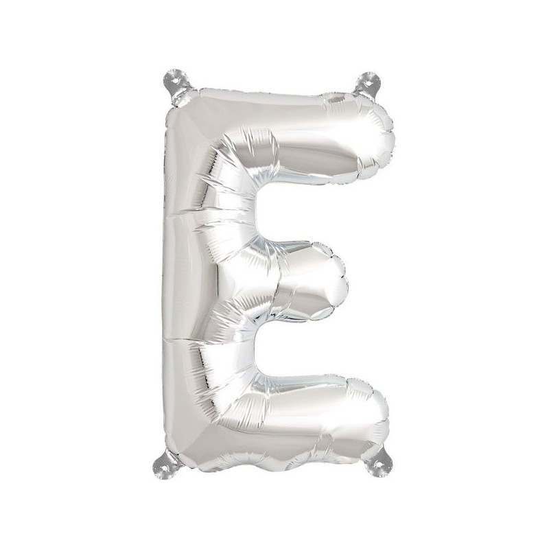 NorthStar 16 Inch Letter Balloon E Silver