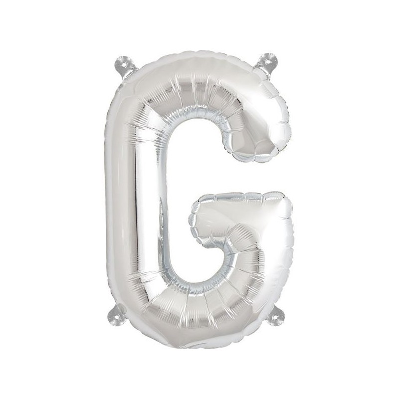 NorthStar 16 Inch Letter Balloon G Silver