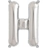 NorthStar 16 Inch Letter Balloon H Silver