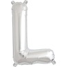 NorthStar 16 Inch Letter Balloon L Silver