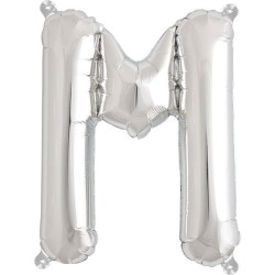 NorthStar 16 Inch Letter Balloon M Silver