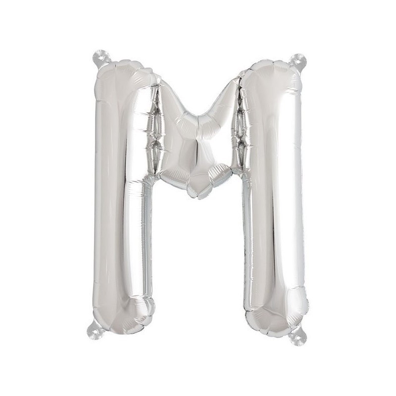 NorthStar 16 Inch Letter Balloon M Silver