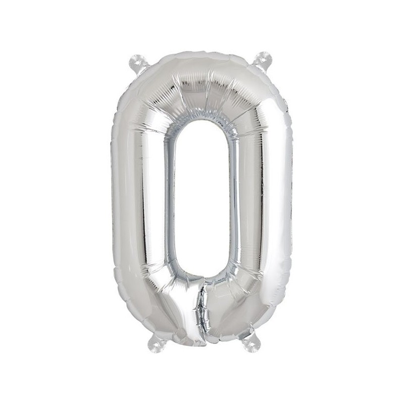 NorthStar 16 Inch Letter Balloon O Silver