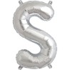 NorthStar 16 Inch Letter Balloon S Silver