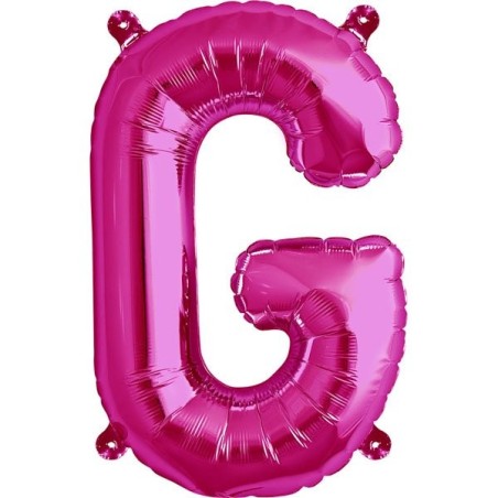 NorthStar 16 Inch Letter Balloon G Magenta