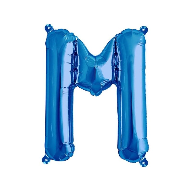 NorthStar 16 Inch Letter Balloon M Blue