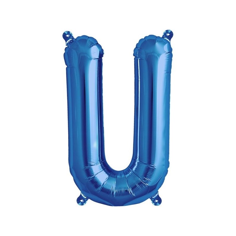 NorthStar 16 Inch Letter Balloon U Blue