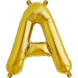 NorthStar 16 Inch Letter Balloon A Gold