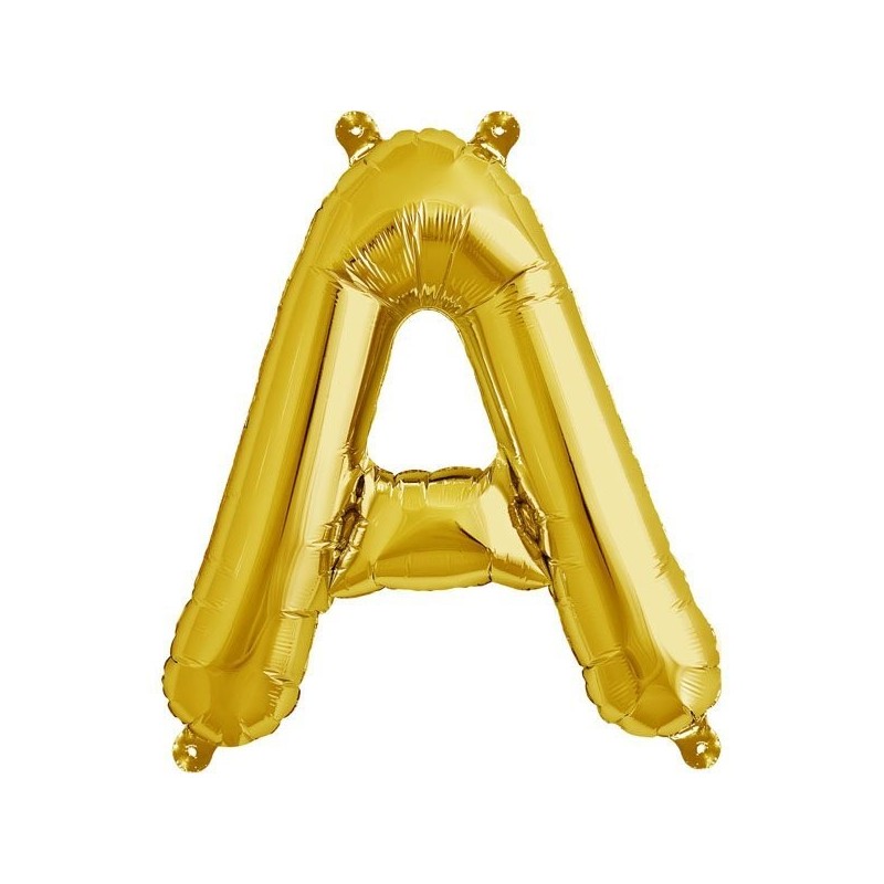 NorthStar 16 Inch Letter Balloon A Gold