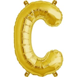 NorthStar 16 Inch Letter Balloon C Gold