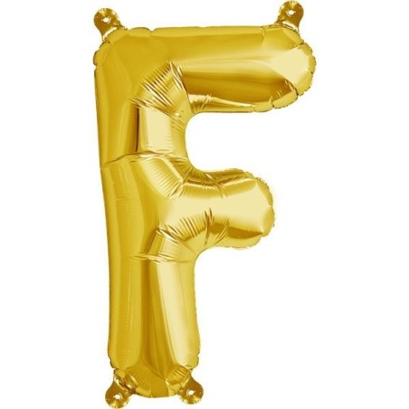 NorthStar 16 Inch Letter Balloon F Gold