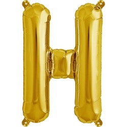 NorthStar 16 Inch Letter Balloon H Gold