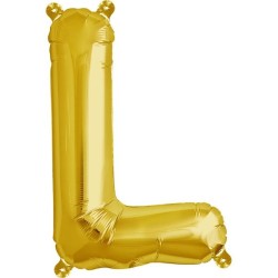 NorthStar 16 Inch Letter Balloon L Gold