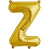NorthStar 16 Inch Letter Balloon Z Gold