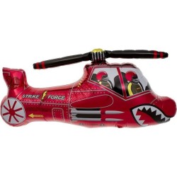 NorthStar 32 Inch Red Chopper Shaped Balloon