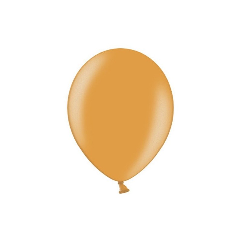 Belbal 12 Inch Balloon - Metallic Bright Orange