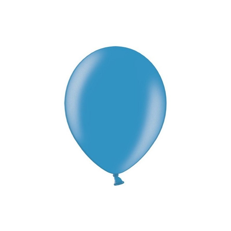 Belbal 12 Inch Balloon - Metallic Cyan