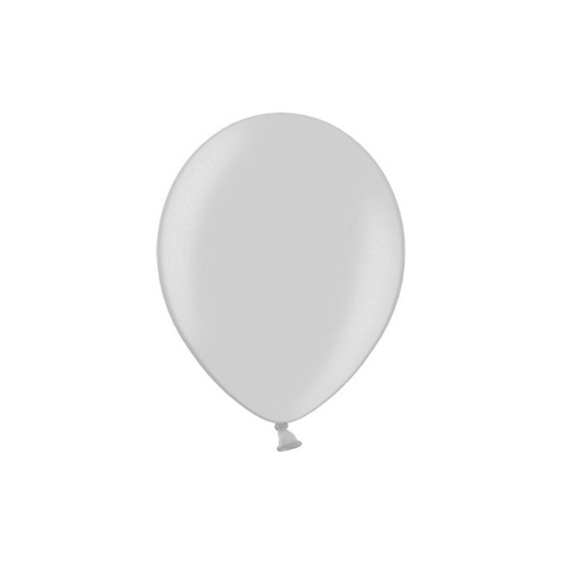 Belbal 5 Inch Balloon - Metallic Silver