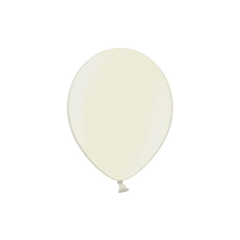 Belbal 5 Inch Balloon - Metallic Ivory