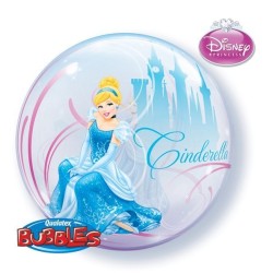 Qualatex 22 Inch Single Bubble Balloon - Cinderellas
