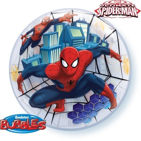 Qualatex 22 Inch Single Bubble Balloon - Ultimate Spider-Man