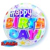 Qualatex 22 Inch Single Bubble Balloon - Birthday Party Patterns