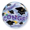 Qualatex 22 Inch Single Bubble Balloon - Congratulations Graduate