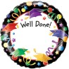 Qualatex 18 Inch Round Foil Balloon - Well Done-Name