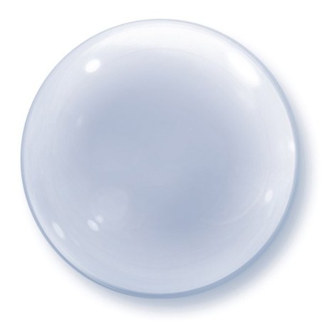 Qualatex 20 Inch Deco Bubble Balloon - Clear Bubble