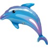 Qualatex 42 Inch Shaped Foil Balloon - Delightful Dolphin