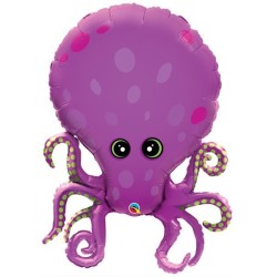 Qualatex 35 Inch Shaped Foil Balloon - Amazing Octopus